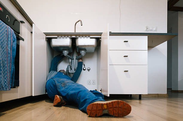 Professional Plumbing technician working in Stoughton, WI